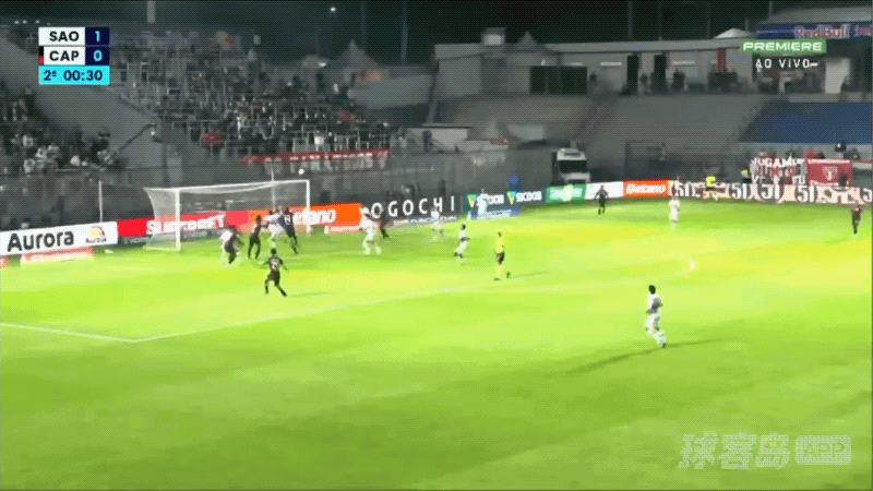 46'莱昂奇尼奥破门! 圣保罗 1- 1巴拉纳竞技