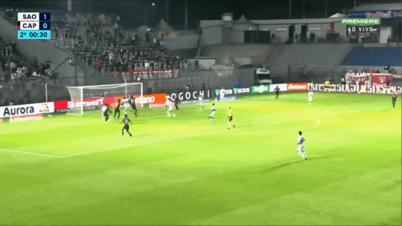 46'莱昂奇尼奥破门! 圣保罗 1- 1巴拉纳竞技