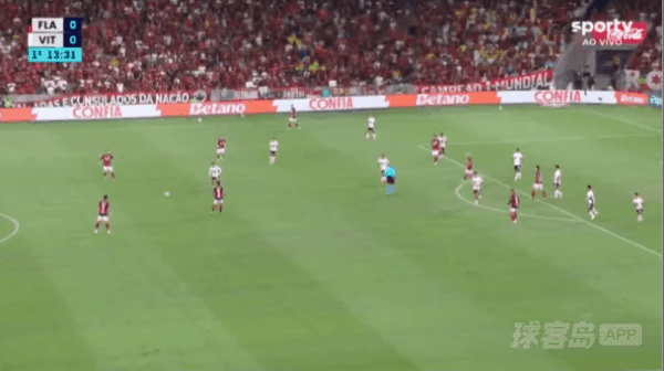 14'埃里克破门! 弗拉门戈 1- 0维多利亚