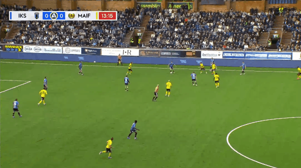 14'乌雷破门! 天狼星 1- 0米亚尔比