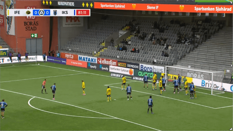 82'苏玛破门! 埃尔夫斯堡 0- 1天狼星