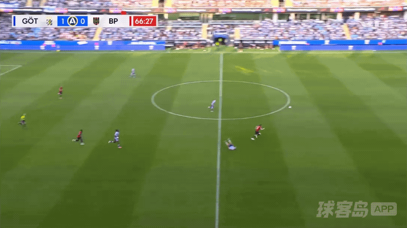 67'伯格破门! 哥德堡 1- 1布洛马波卡纳