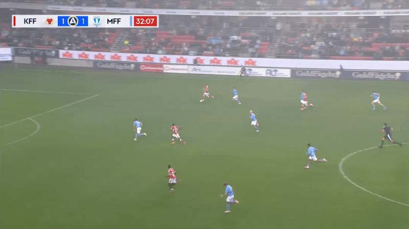 33'罗森奎斯特破门! 卡尔马 2- 1马尔默