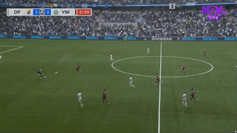 53'连恩破门! 佐加顿斯 4- 0瓦斯特拉斯