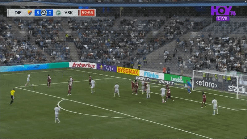 60'塔诺破门! 佐加顿斯 6- 0瓦斯特拉斯