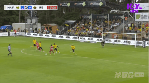 22'S.奥尔森破门! 米亚尔比 0- 1埃尔夫斯堡