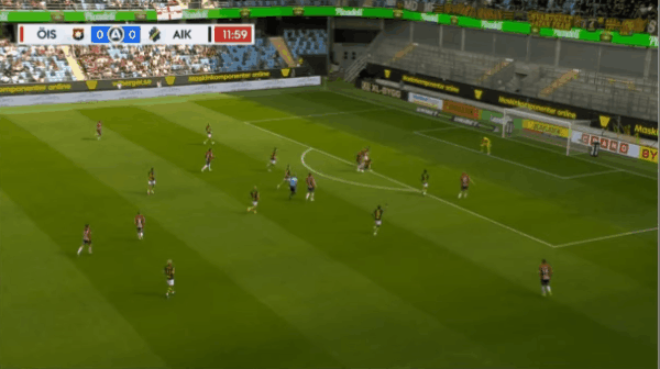 13'克里斯托弗森破门! 奥尔格里特 1- 0索尔纳