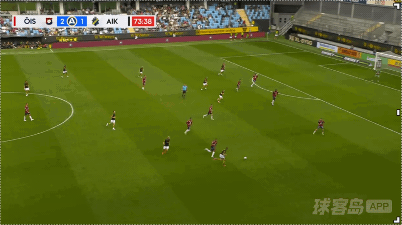 74'古斯塔夫森破门! 奥尔格里特 2- 2索尔纳