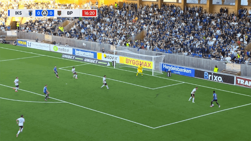 17'斯文森破门! 天狼星 1- 0布洛马波卡纳