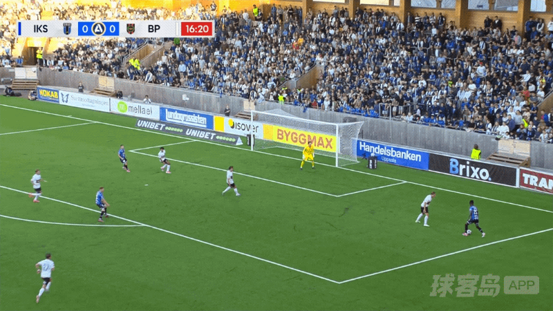 17'斯文森破门! 天狼星 1- 0布洛马波卡纳