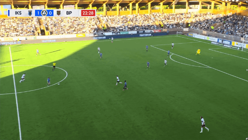 23'比耶克博破门! 天狼星 2- 0布洛马波卡纳