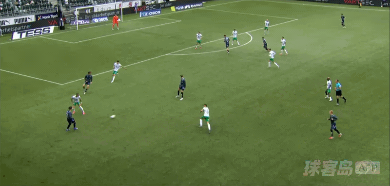 47'J.达尔破门! 汉坎 0- 2特罗姆瑟