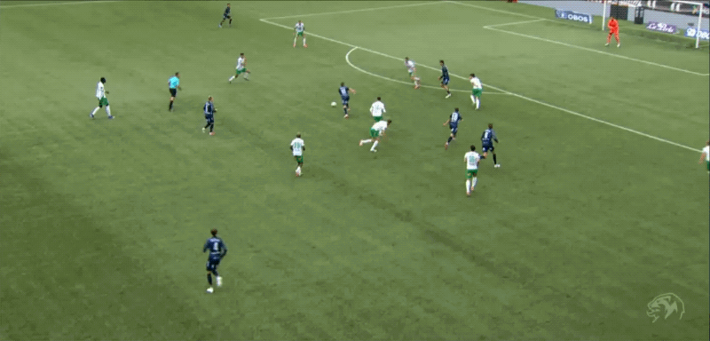 28'拉尔森破门! 汉坎 0- 1特罗姆瑟