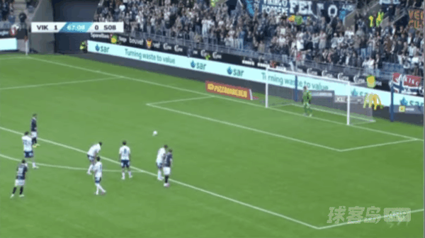 68'特里皮奇点球未进! 维京 1- 0萨普斯堡