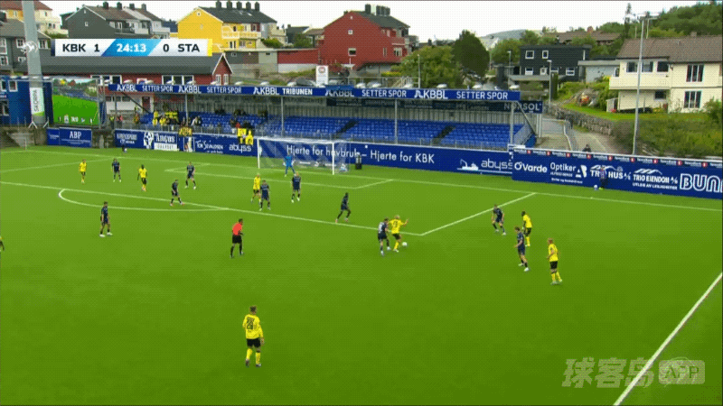 25'塞格伯格破门! 克里斯蒂安松 1- 1斯达