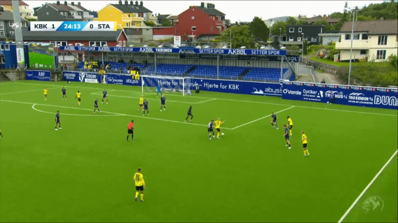 25'塞格伯格破门! 克里斯蒂安松 1- 1斯达