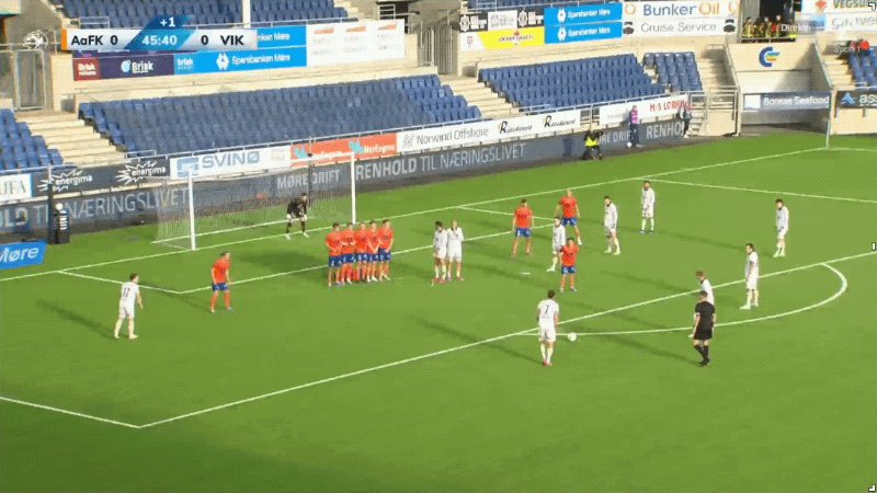 46'阿斯基尔森破门! 奥勒松 0- 1维京