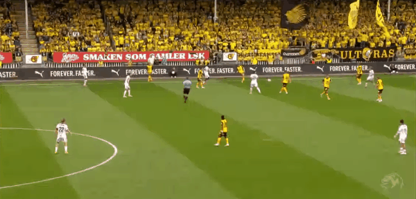 39'N.萨沙破门! 利勒斯特 0- 1罗森博格