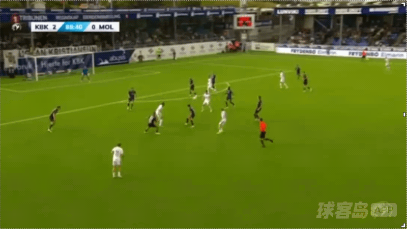 89'科内-多尔蒂破门! 克里斯蒂安松 2- 1莫尔德