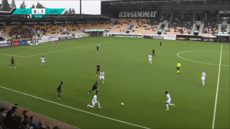 31'卢耶耶破门! 塞那乔其 0- 2古比斯