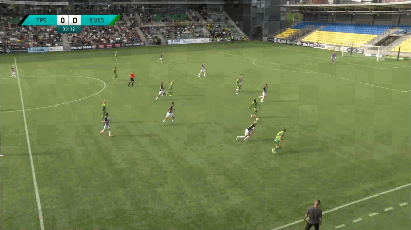 34'海托宁破门! TPS土尔库 0- 1埃尔维斯