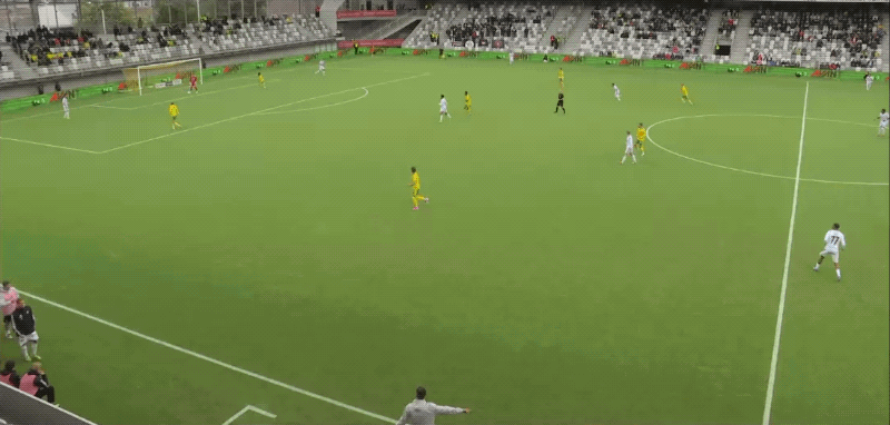 37'坎加破门! 埃尔维斯 1- 0拉赫蒂