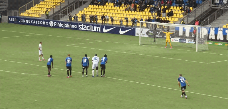 47'拉托宁点球破门! 图尔库国际  0- 2赫尔火花