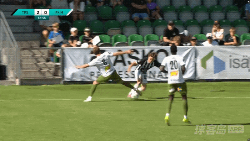 55'维塞尔破门! TPS土尔库 3- 0玛丽港