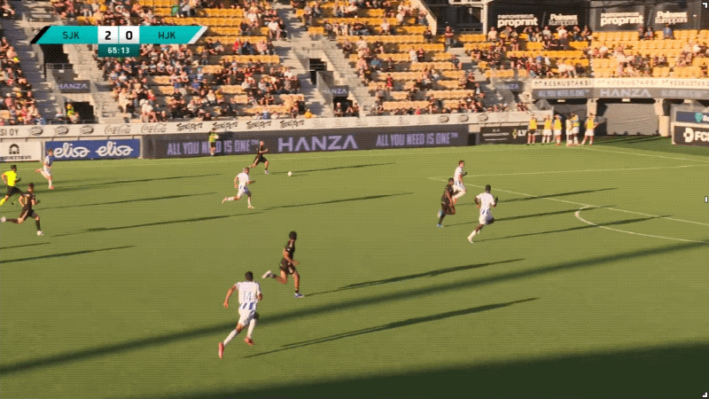 66'穆里洛破门! 塞那乔其 3- 0赫尔辛基