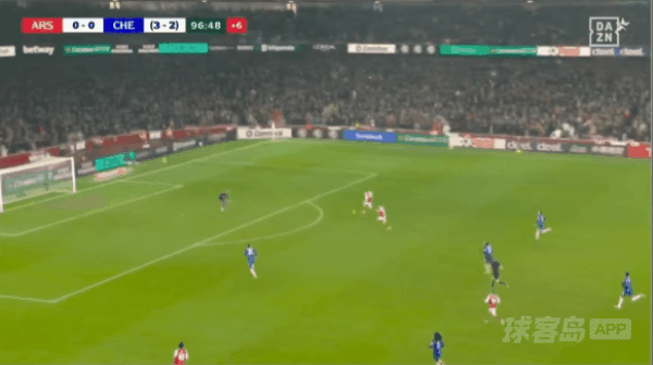97'哈弗茨破门! 阿森纳 1- 0切尔西