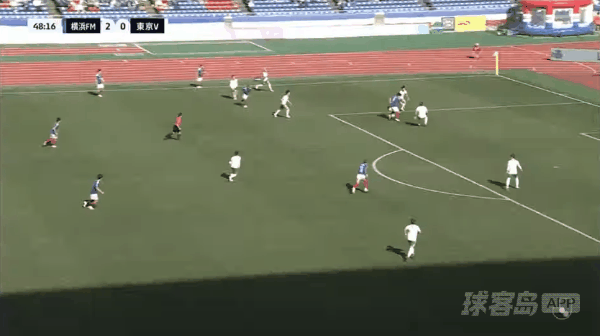 49'山根陆破门! 横滨水手 3- 0东京绿茵