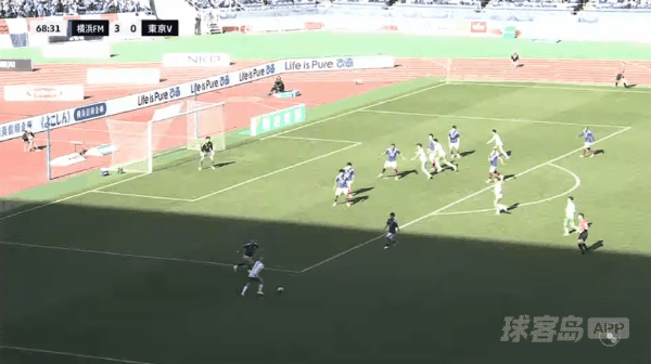 69'染野唯月破门! 横滨水手 3- 1东京绿茵