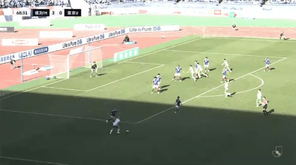 69'染野唯月破门! 横滨水手 3- 1东京绿茵