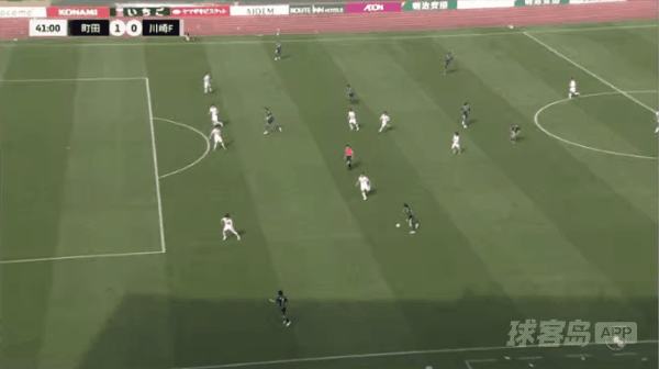 41'埃里克破门! 町田泽维亚 1- 0川崎前锋