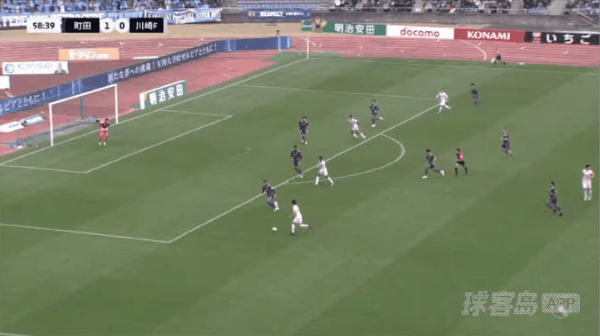 59'埃里松破门! 町田泽维亚 1- 1川崎前锋