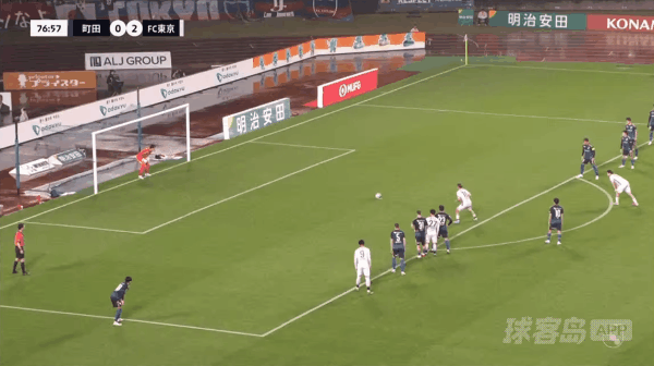77'佐藤惠允点球破门! 町田泽维亚 0- 3FC东京