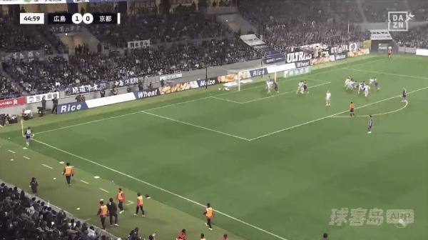 46'金朱晟破门! 广岛三箭 2- 0京都不死鸟