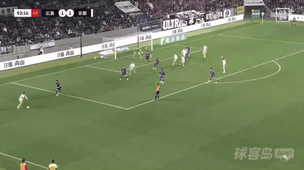 93'特雷维森破门! 广岛三箭 1- 2京都不死鸟