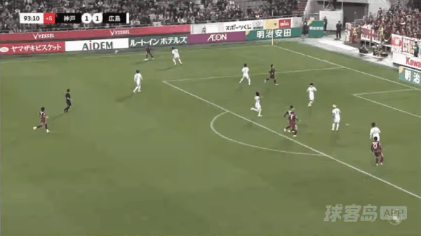 94'大迫勇也破门! 神户胜利船 2- 1广岛三箭