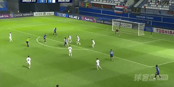 37'阿尔哈夫特破门! 曼谷联合队 1- 0麦克阿瑟