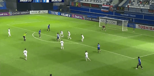 37'阿尔哈夫特破门! 曼谷联合队 1- 0麦克阿瑟