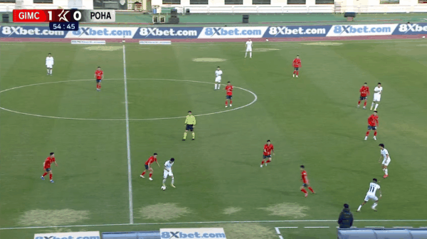 55'特兰齐斯卡破门! 金泉尚武 1- 1浦项制铁