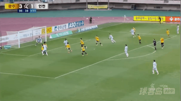 97'徐材珉破门! 光州FC 3- 2仁川联队