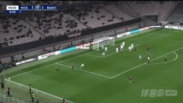 97'迪奥普破门! 尼斯 3- 2蒙彼利埃