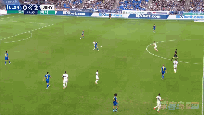 79'金艺建破门! 蔚山HD 0- 3全北现代