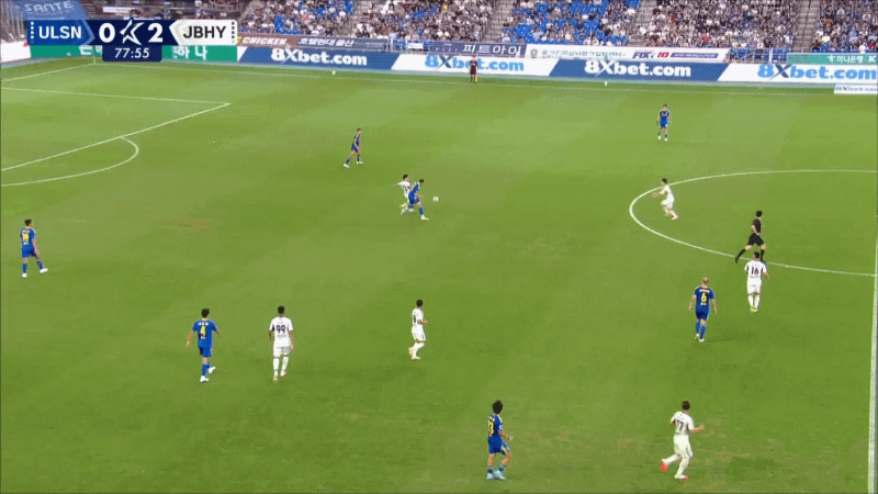 79'金艺建破门! 蔚山HD 0- 3全北现代