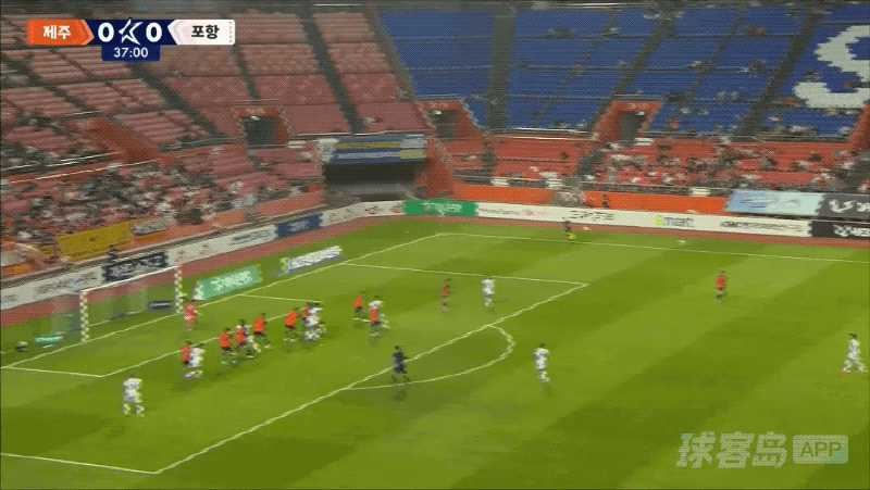 38'特兰齐斯卡破门! 济州联队 0- 1浦项制铁