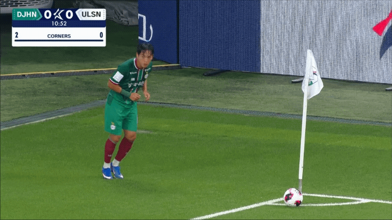 11'河昌来破门! 大田市民 1- 0蔚山HD