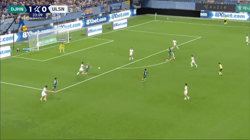 24'徐进水破门! 大田市民 2- 0蔚山HD