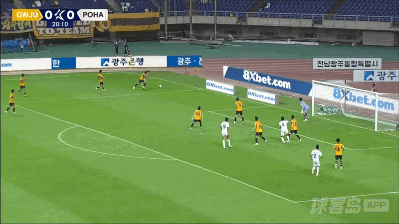21'西矢健人破门! 光州FC 0- 1浦项制铁